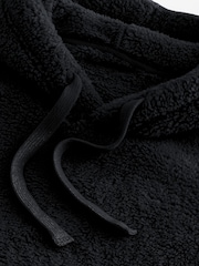 Black Fleece Borg Overhead Hoodie - Image 8 of 9