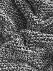 Grey Supersoft Hooded Dressing Gown - Image 10 of 10