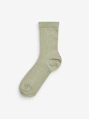 Stripe Cotton Rich Ribbed Socks 7 Pack - Image 3 of 8