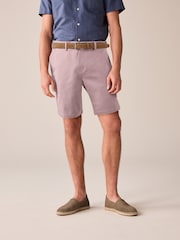 Pink Premium Belted Chinos - Image 1 of 10