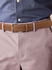 Pink Premium Belted Chinos - Image 4 of 10