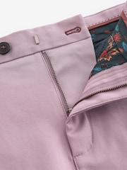 Pink Premium Belted Chinos - Image 8 of 10