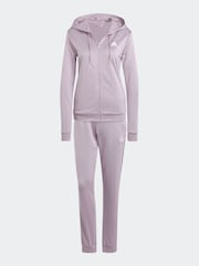 adidas Purple Sportswear Linear Tracksuit - Image 7 of 8