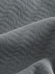 Slate Grey EDIT Heavyweight Textured Hoodie - Image 8 of 8