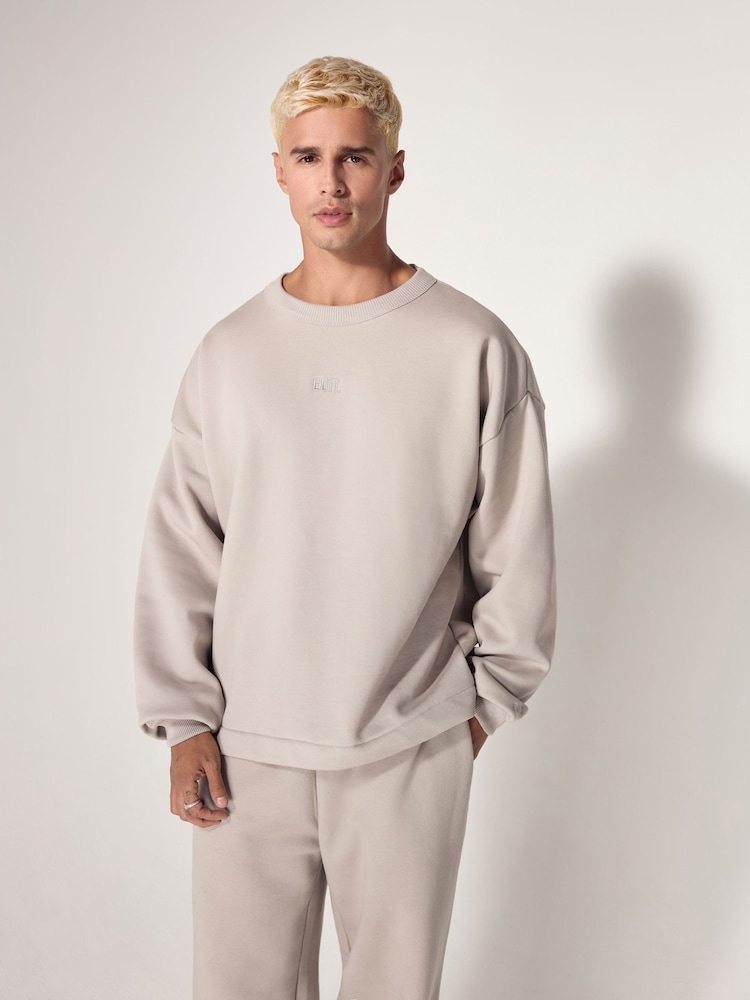 Stone Neutral EDIT Sweatshirt - Image 1 of 9