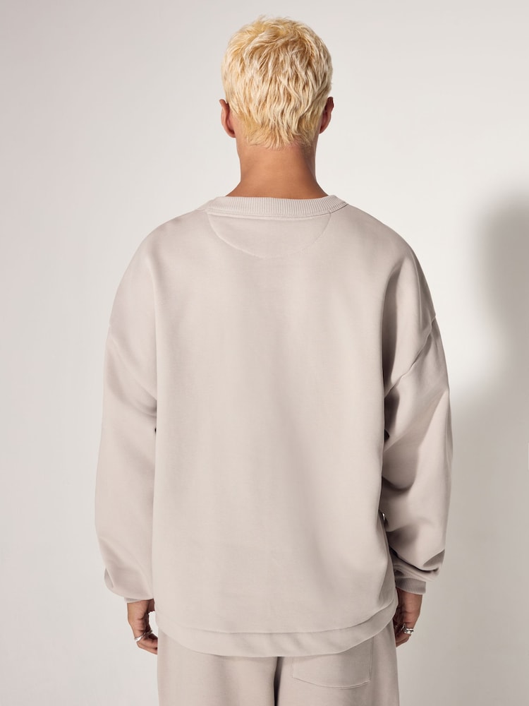 Stone Neutral EDIT Sweatshirt - Image 2 of 9