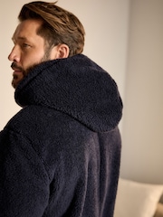 Navy Blue Fleece All-In-One - Image 4 of 8