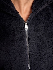 Navy Blue Fleece All-In-One - Image 6 of 8
