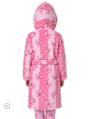 Harry Bear Pink Bows And Stripes Dressing Gown - Image 3 of 10