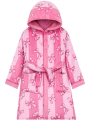 Harry Bear Pink Bows And Stripes Dressing Gown - Image 7 of 10