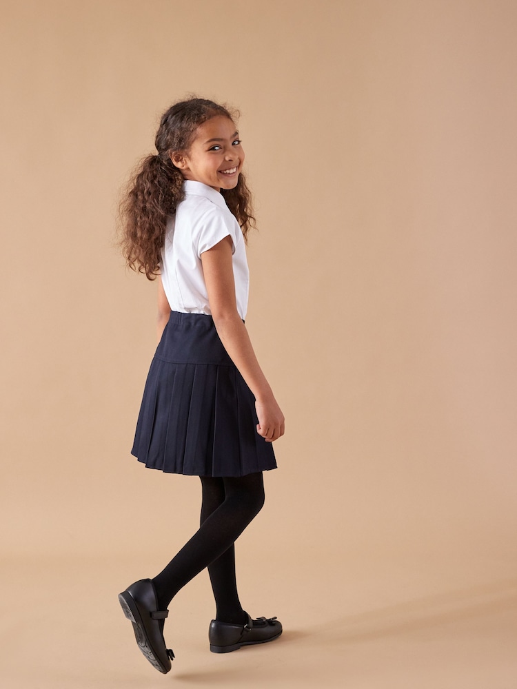 Bleu marine - Plissé School Jupes 2 Lot de (3-16ans) - Image 5 of 7