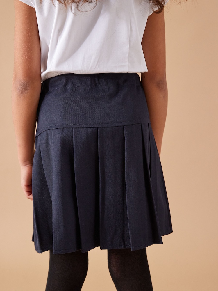 Bleu marine - Plissé School Jupes 2 Lot de (3-16ans) - Image 6 of 7