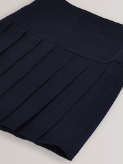 Navy Blue Regular Waist Pleated School Skirts 2 Pack (3-16yrs) - Image 7 of 7