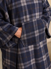 Navy/Grey Oversized Supersoft Hoodie - Image 4 of 9