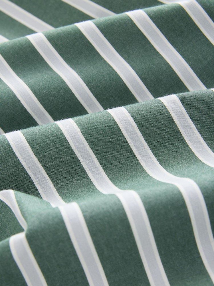 Grey/Green Stripe Woven Sweatshirt Pyjamas Set - Image 9 of 9