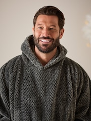 Grey Oversized Supersoft Hoodie - Image 3 of 8