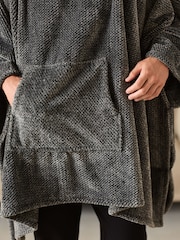 Grey Oversized Supersoft Hoodie - Image 4 of 8