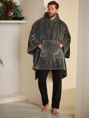 Grey Oversized Supersoft Hoodie - Image 6 of 8