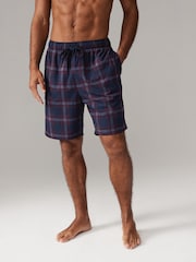 Grey/ Red Motionflex Cosy Pyjama Shorts 2 Pack - Image 4 of 12