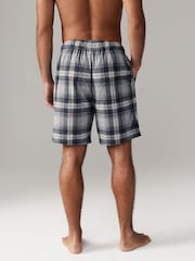 Grey/ Red Motionflex Cosy Pyjama Shorts 2 Pack - Image 6 of 12