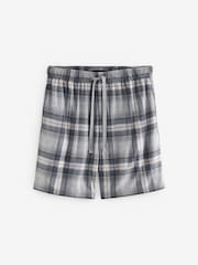 Grey/ Red Motionflex Cosy Pyjama Shorts 2 Pack - Image 9 of 12