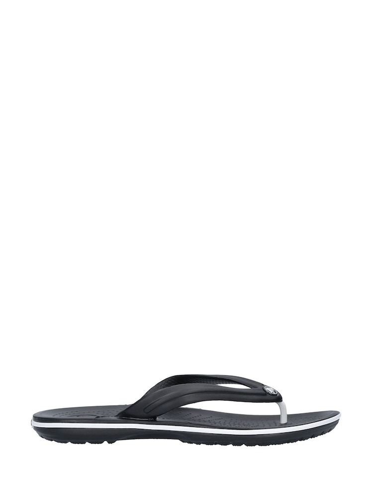 Crocs Black Crocband Flip Flops - Image 1 of 4