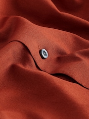 Terracotta Brown Slim Fit Easy Iron Button Down Oxford Shirt - Image 7 of 8
