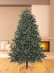 Premier Decorations Ltd White Brite 1000 LED Tree Brights 25m Christmas Lights with Timer - Image 1 of 4