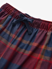 Navy Blue/Red Check Motionflex Cosy Pyjama Bottoms - Image 7 of 7