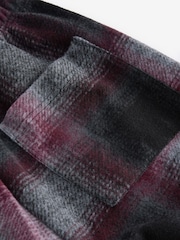 Grey/Red Cosy Brushed Check Pyjama Bottoms - Image 10 of 10