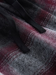 Grey/Red Cosy Brushed Check Pyjama Bottoms - Image 9 of 10