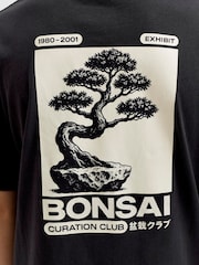 JACK & JONES JUNIOR Black Loose Fit Back Print T-Shirt - Image 5 of 7