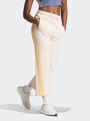 adidas Natural Sportswear Future Icons 3-Stripes Open Hem Joggers - Image 3 of 6