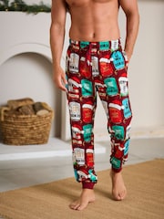 Red Brewdog Christmas License Pyjama Bottoms - Image 1 of 9