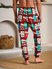 Red Brewdog Christmas License Pyjama Bottoms - Image 5 of 9