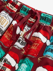 Red Brewdog Christmas License Pyjama Bottoms - Image 9 of 9
