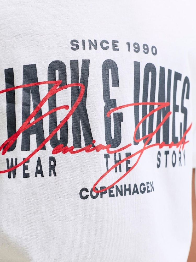 حزمة من 3 تيشِرتات بطبعة غرافيك من JACK & JONES Junior - صورة 7 من 7 حزمة من 3 تيشِرتات بطبعة غرافيك من JACK & JONES Junior - صورة 7 من 7