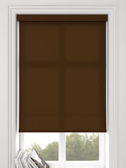 Mocha Brown Asher Made To Measure Light Filtering Roller Blind - Image 1 of 5