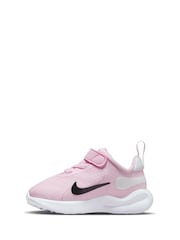 Nike Pink Infant Revolution 7 Trainers - Image 5 of 11
