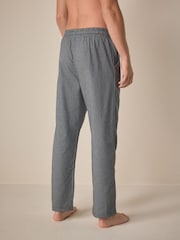Grey Check Signature Premium Pyjama Bottoms with Wool - Image 3 of 8
