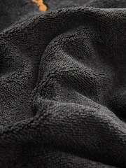Slate Grey Supersoft Hooded Dressing Gown - Image 6 of 7