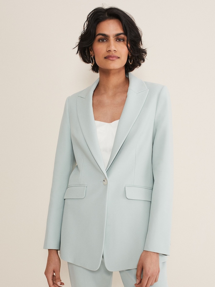 Phase Eight Green Eira Fitted Blazer - Image 1 of 4