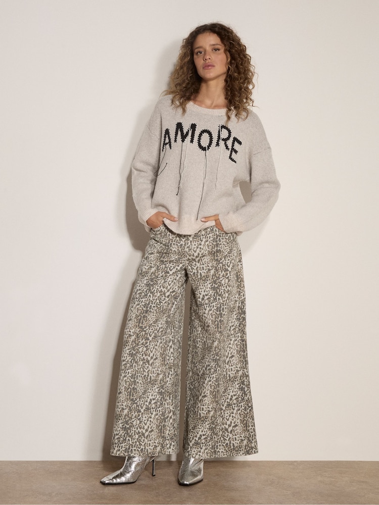 Apricot Natural Soft Amore Jumper - Image 2 of 4 Apricot Natural Soft Amore Jumper - Image 2 of 4