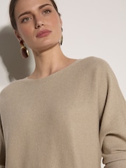 Apricot Gold Metallic Ribbed Knit Jumper - Image 3 of 4
