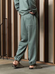 Sage Green Cuffed EDIT Joggers - Image 3 of 7