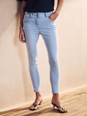 Bleach Blue Lift Slim And Shape Skinny Jeans - Image 5 of 8