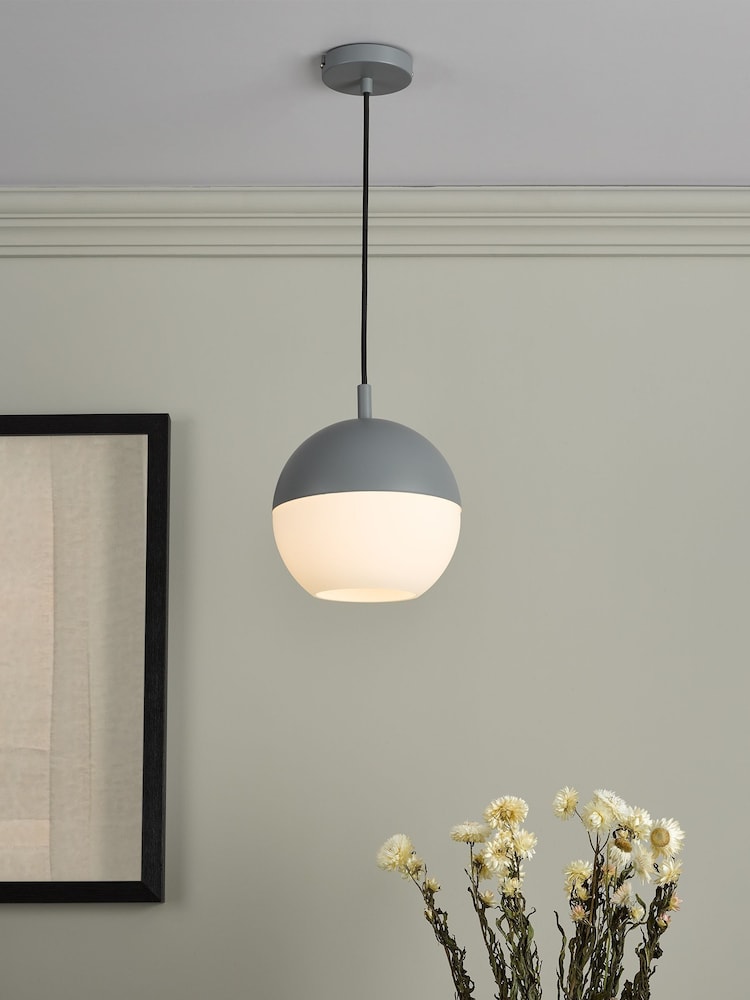 Dar Lighting Champagne Gold Andre Ceiling Light Pendant - Image 1 of 4