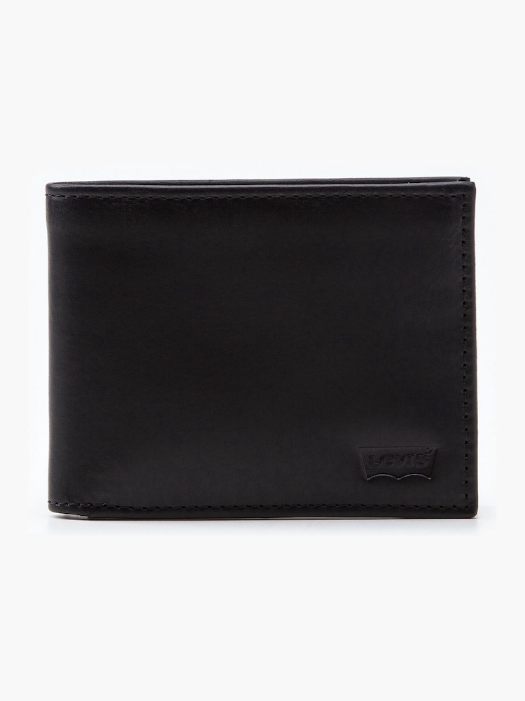 Levi's® Black Leather Wallet - Image 1 of 5