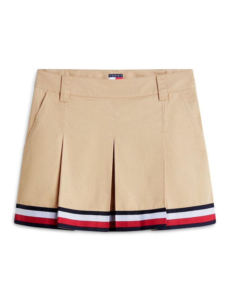 Nabrano mini krilo Tommy Jeans Global Stripe Tape - Slika 5 iz 5
