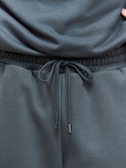 Slate Grey Open Hem EDIT Joggers - Image 4 of 8